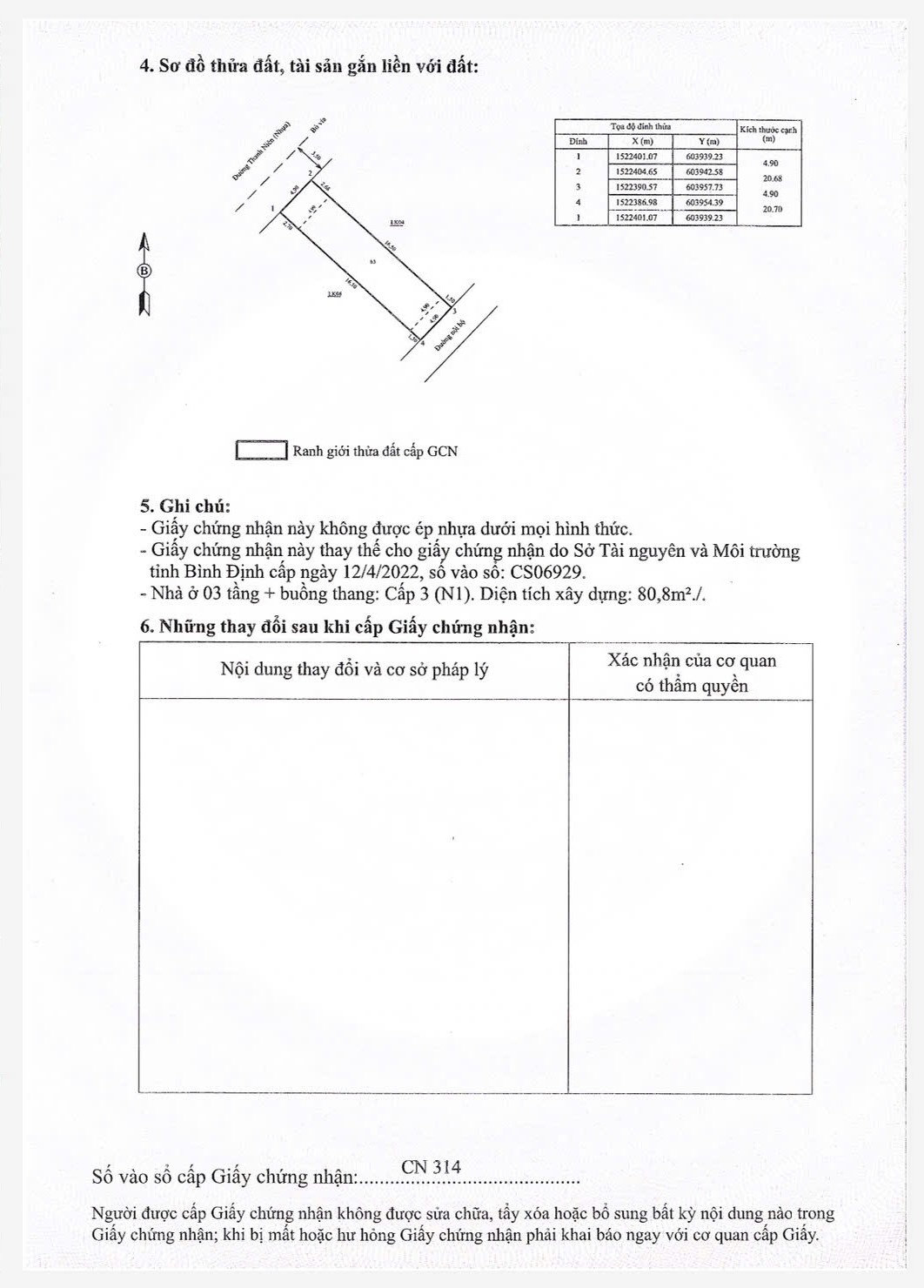Bán nhà phố 3 tầng đường Thanh Niên, thành phố Quy Nhơn - Ảnh 1